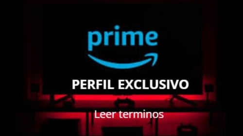 Prime video perfil